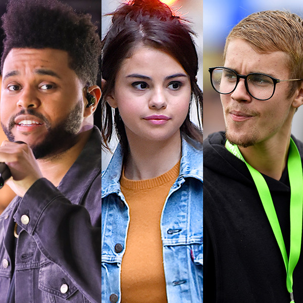 The Weeknd, Selena Gomez, Justin Bieber The Weeknd, Selena Gomez, Justin Bieber